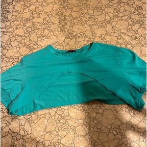 shein plus high low tee cami